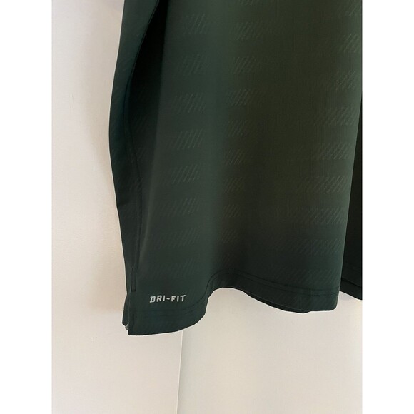 Nike Oregon Ducks NCAA Performance Dri Fit Polo Shirt 3XL Green Yellow Football - Picture 6 of 9